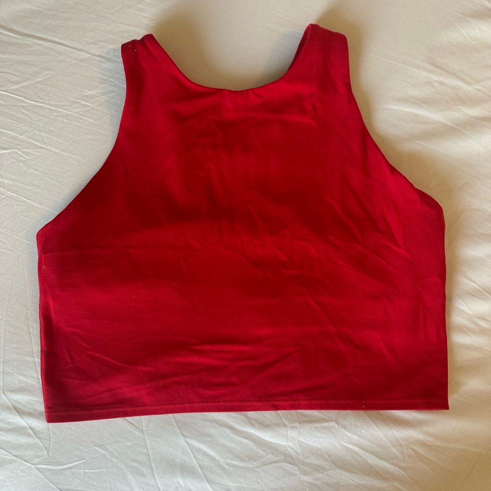 Athleta Bold Red Tank Top